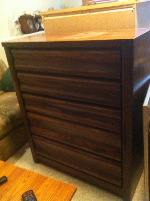 Restoration Redoux ombre dresser before