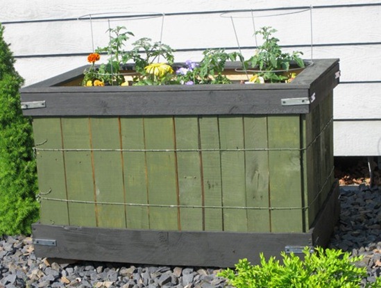 crate planter