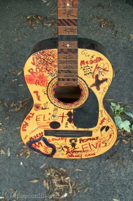 guitar from trash guitar from trash