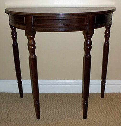 auction console table auction console table
