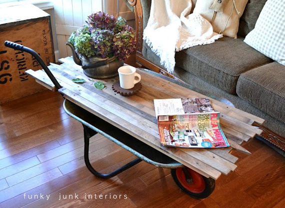 wheelbarrow coffee table wheelbarrow coffee table