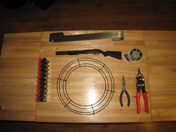 shotgun wreath materials shotgun wreath materials