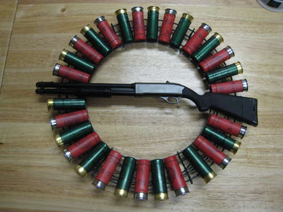 shotgun wreath shotgun wreath