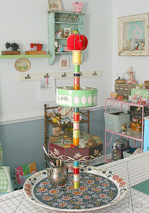 Rotating Craft Organizer