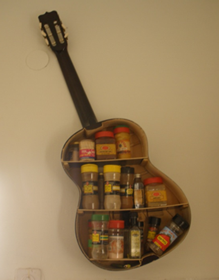 guitar to spice shelf after guitar to spice shelf after
