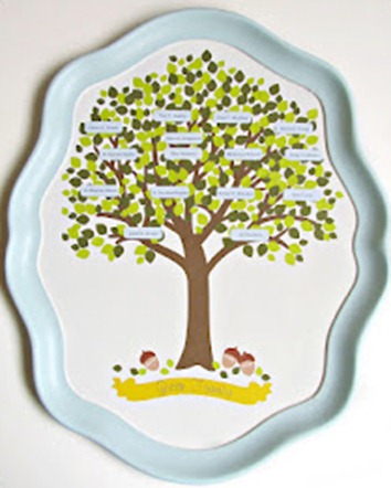 family tree tray family tree tray