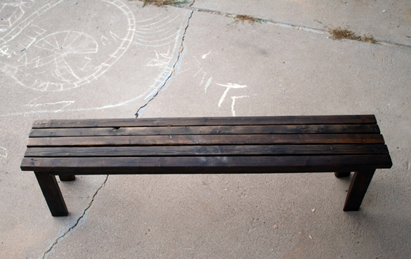 reclaimed wood bench reclaimed wood bench