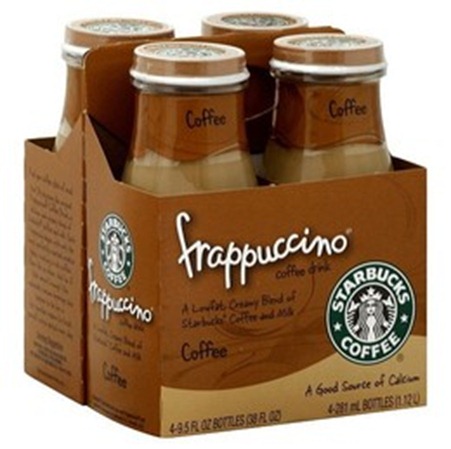 Starbucks bottled Frappuccinos
