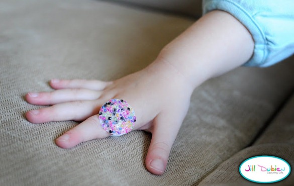 ring from juice carton tab ring from juice carton tab