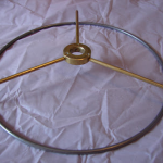 metal from lampshade