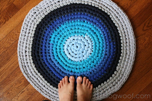 crochet tshirt rug crochet tshirt rug
