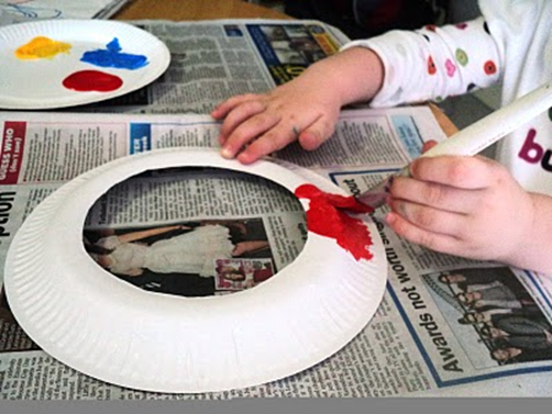 paper plate ring toss game paper plate ring toss game