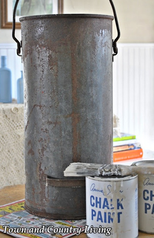 rusty bucket makeover rusty bucket makeover