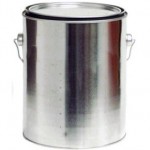 empty paint can