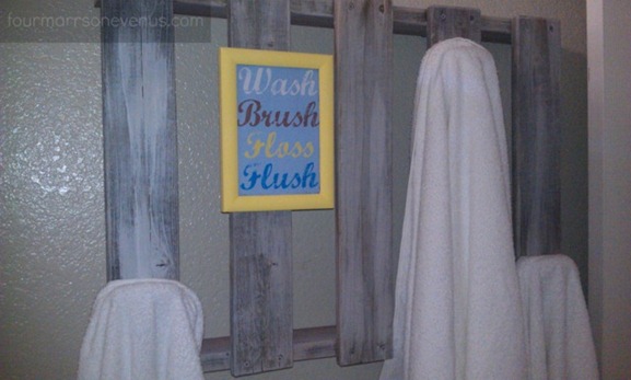 rocking climbing wall to towel rack after rocking climbing wall to towel rack after