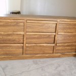 dresser to desk before