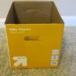 fabric diaper box before