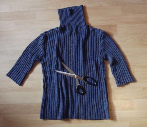 Awesome Sauce sweater before