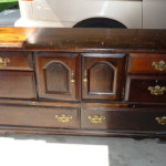 Crafting in the Rain console before