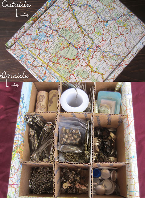 Project Lovegood packing box after