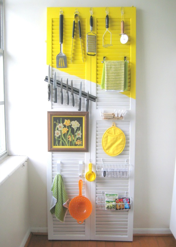 CRAFT door organizer after