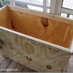 Creative Ambitions crate before