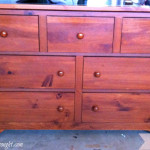 Easier Than I Thought dresser before