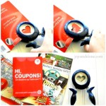 Jojo and Eloise coupon garland before