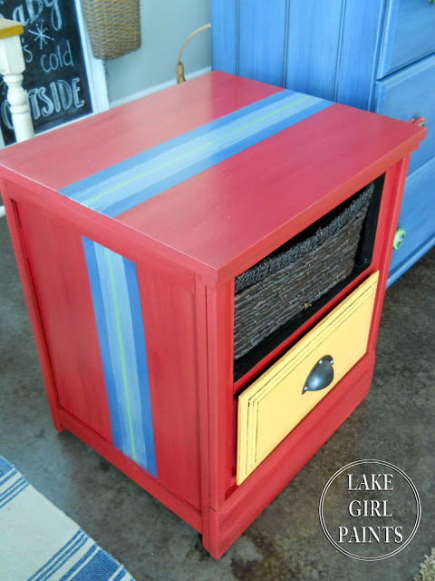 Lake Girl Paints nightstand after
