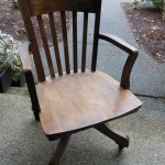 Slate bankers chair before 1 WD