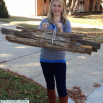 It's Overflowing reclaimed wood before