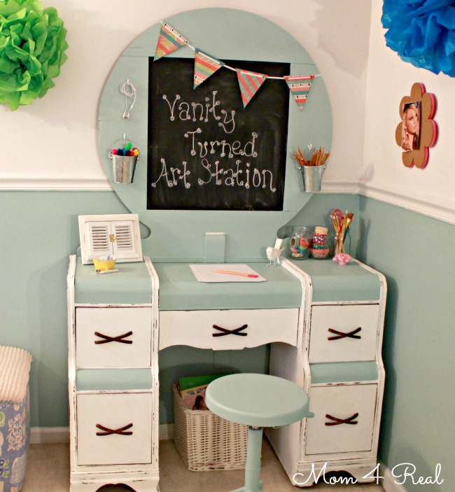 Mom 4 Real vanity after