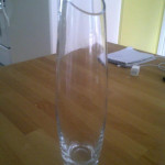 Moving Forward painted vases before