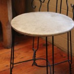 Breida With a B stool before