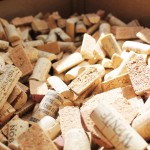 Create Craft Love cork backsplash before