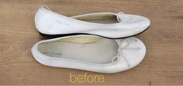 It's Always Autumn ballet flats before