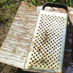 The Pink Hammer chesse grater before