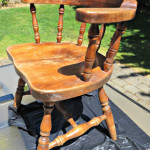 twelve 0 eight vintage yellow chair before