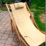 Crafts a la Mode beach chair before