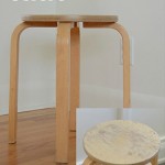 Nalle's House stool before