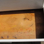 Nicolette Abram school desk before