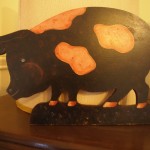 The Thrifty Challenge pig before