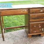 Amy Giggles Designs desk before