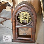 Plum Doodles steampunk clock before