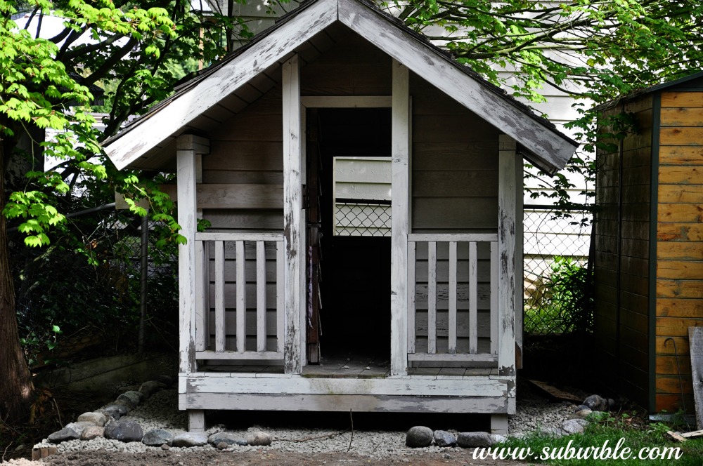 Suburble playhouse before