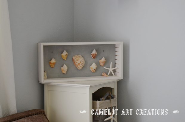 Camelot Art Creations shell display after