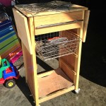 Laurie Jones Home kitchen island before