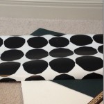 Live Love Larsen wrapping paper before