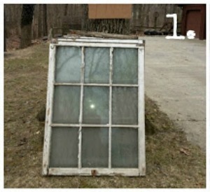 House by Hoff window before