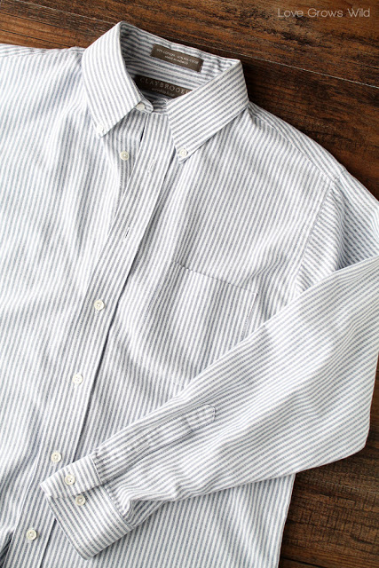 Love Grows Wild dress shirt before